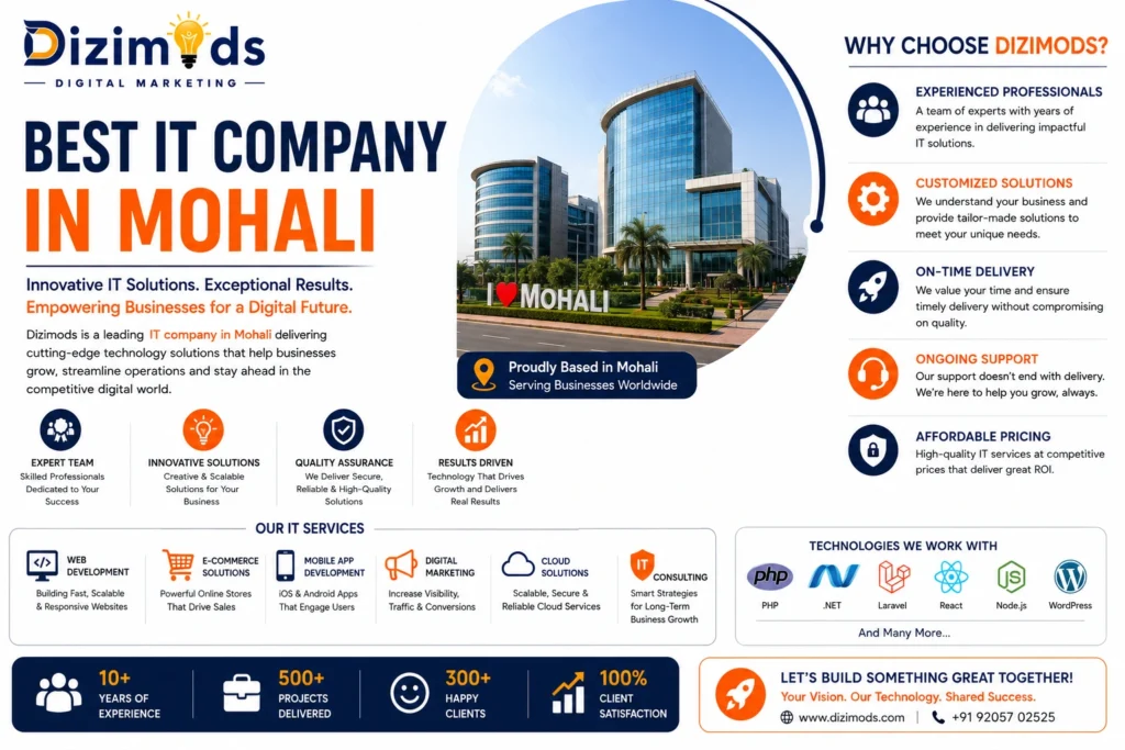 Best IT Company in Mohali