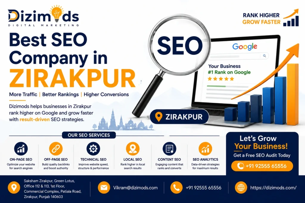 Best SEO Company in Zirakpur