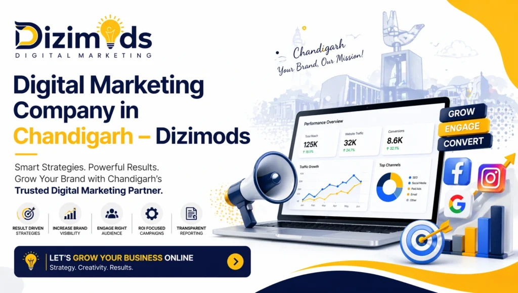 Digital Marketing Company in Chandigarh – Dizimods