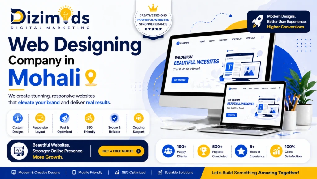 Web Designing Company in Mohali