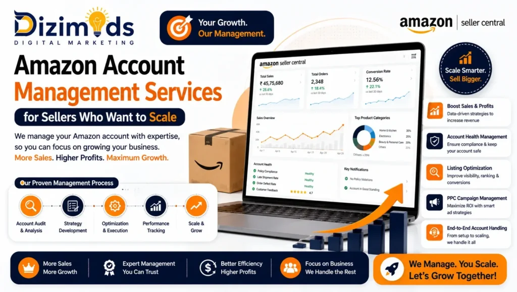 Amazon Account Management Services for Sellers Who Want to Scale