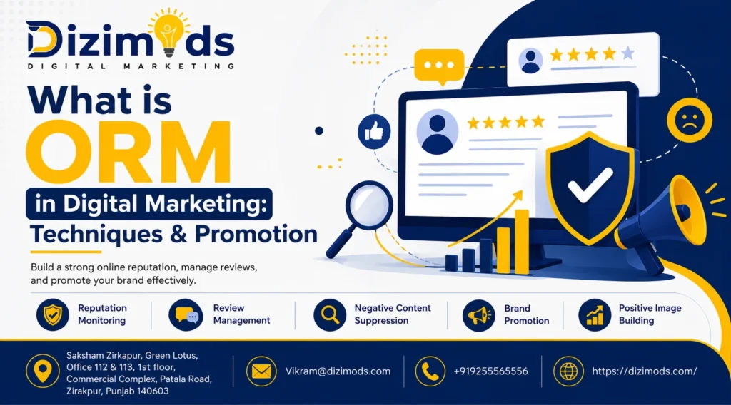 What is ORM in Digital Marketing Techniques & Promotion