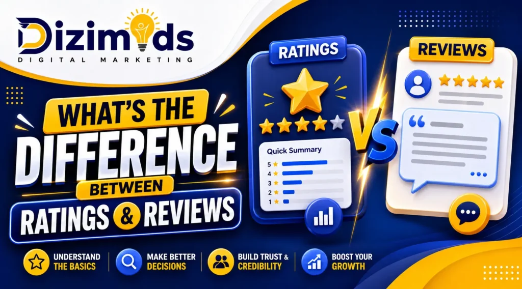 What's the Difference Between Ratings and Reviews