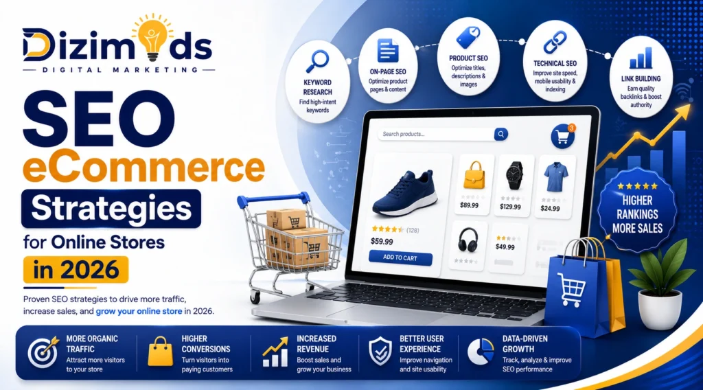 SEO eCommerce Strategies for Online Stores in 2026