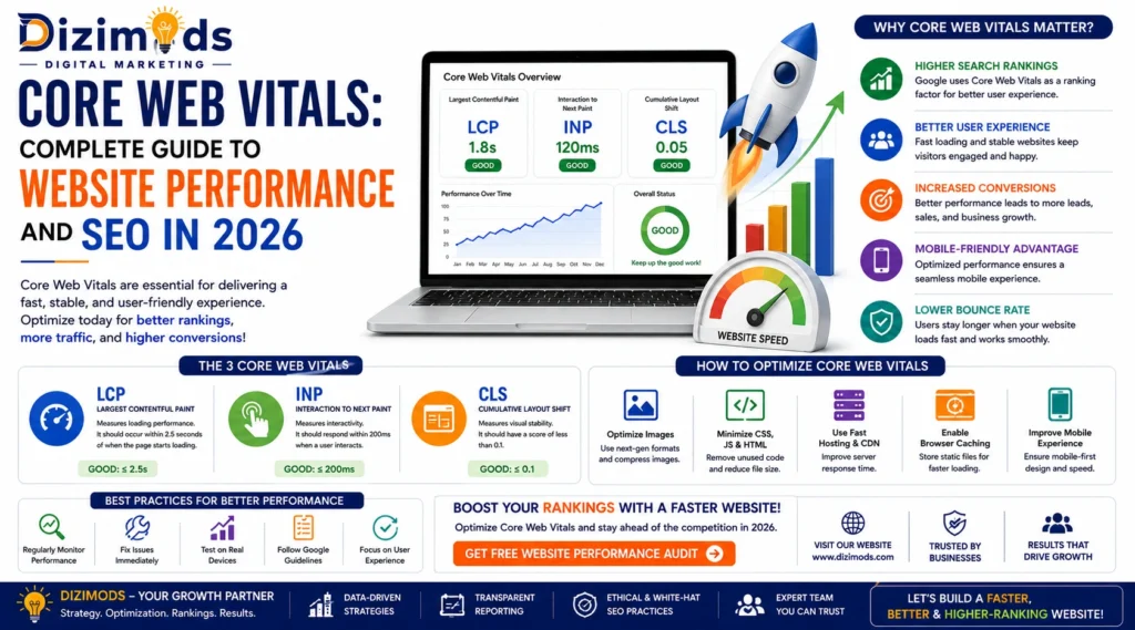 Core Web Vitals Complete Guide to Website Performance and SEO in 2026