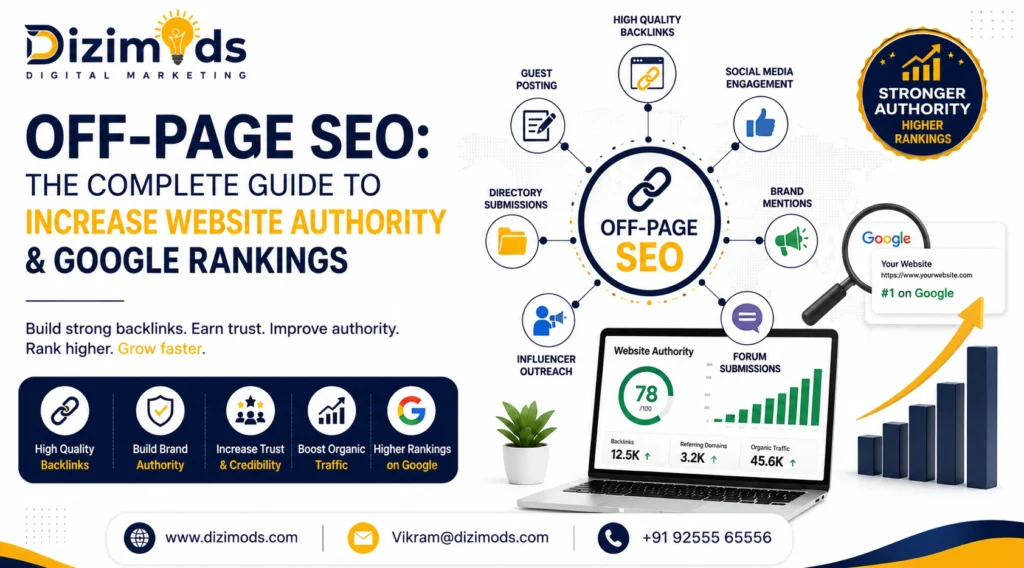 Off-Page SEO The Complete Guide to Increase Website Authority & Google Rankings
