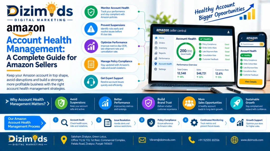 Amazon Account Health Management A Complete Guide for Amazon Sellers