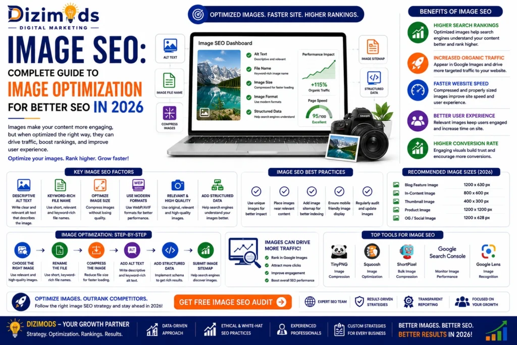 Image SEO Complete Guide to Image Optimization for Better SEO in 2026