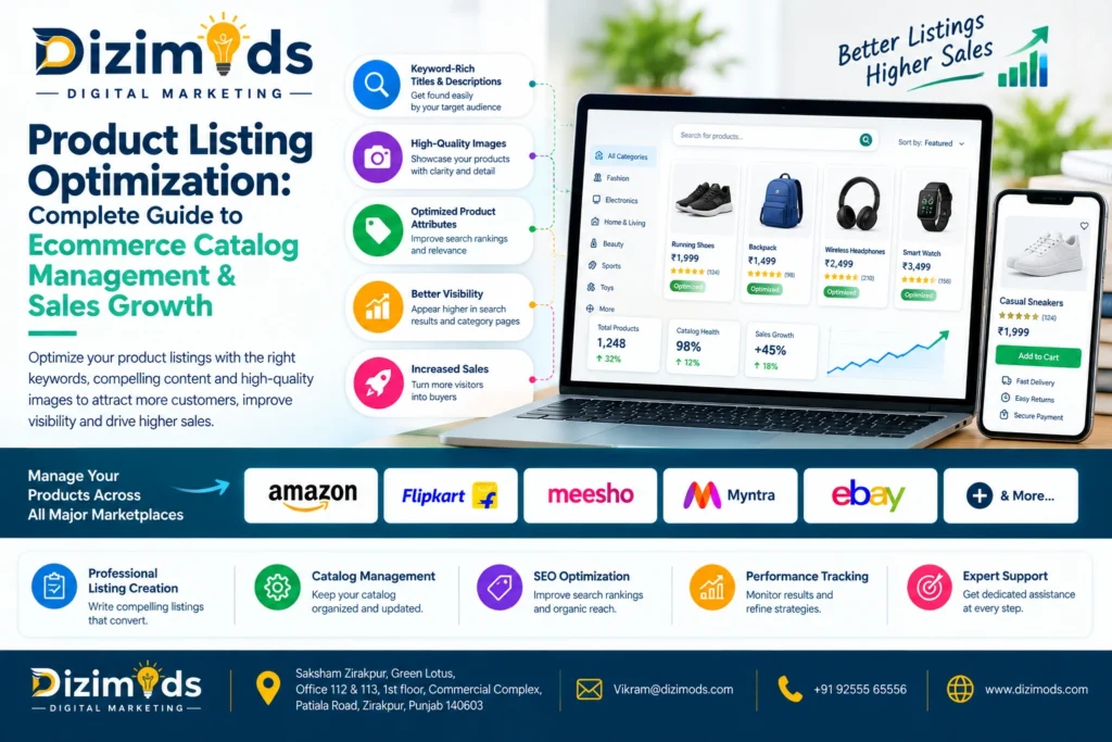 Product Listing Optimization Complete Guide to Ecommerce Catalog Management & Sales Growth