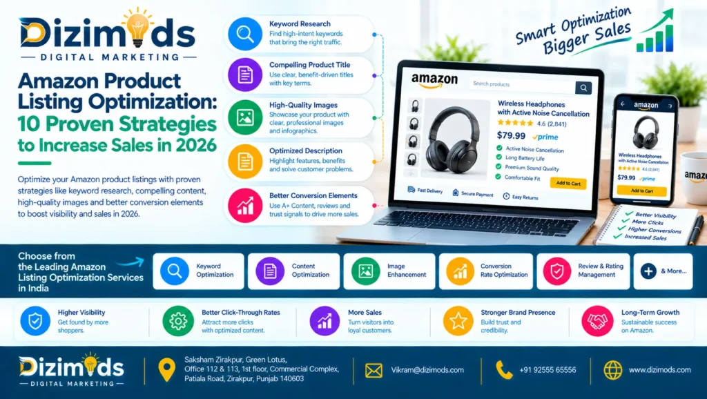 Amazon Product Listing Optimization 10 Proven Strategies to Increase Sales in 2026